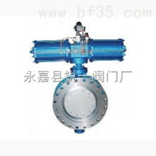 d643h法兰气动硬密封蝶阀 技术创新与工业应用